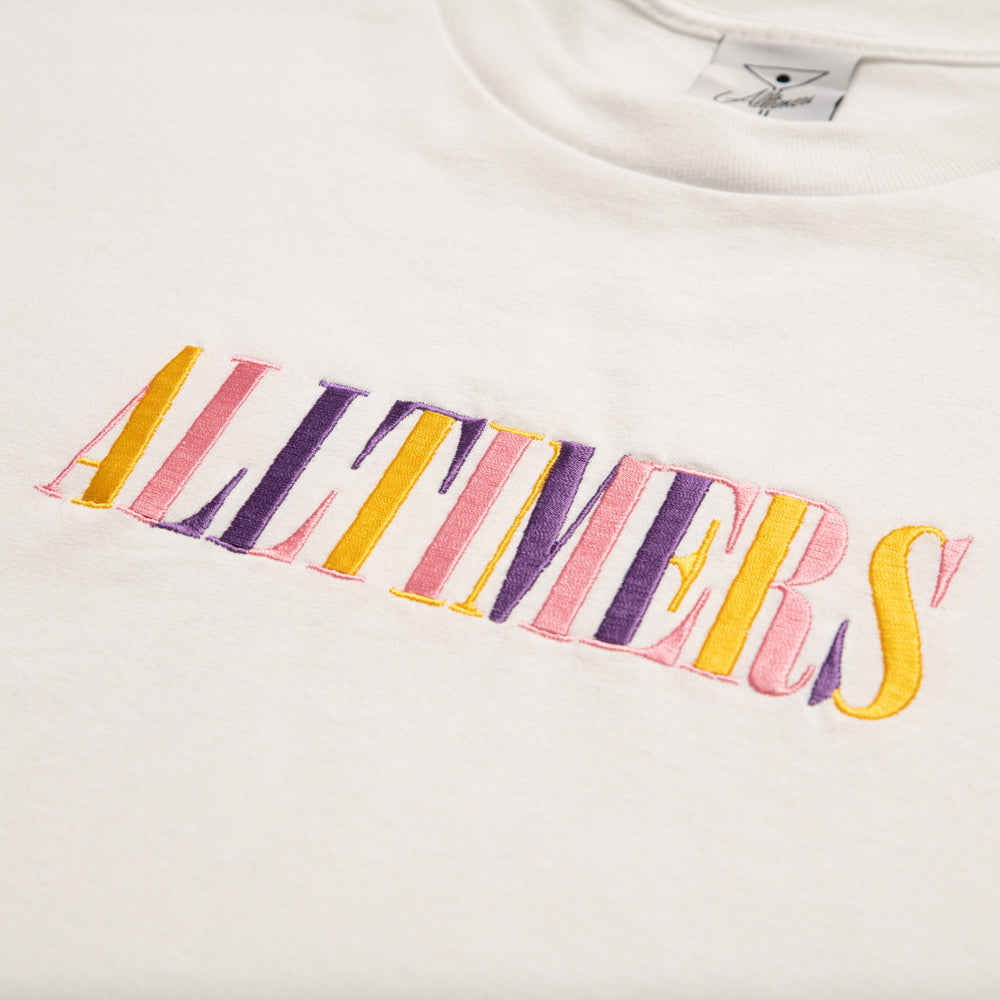 Alltimers Midtown LS Embroidered Tee White chest.jpg