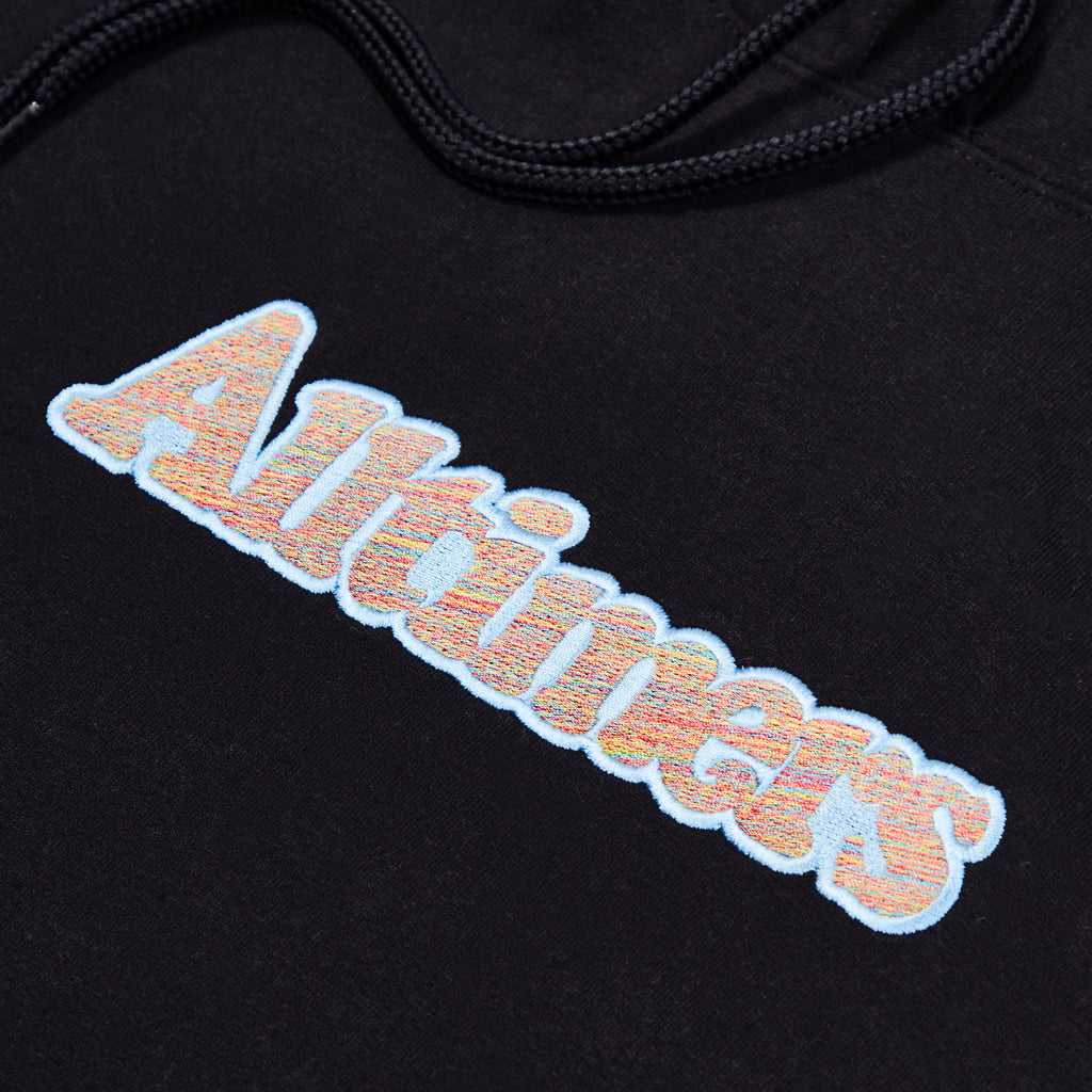 Alltimers broadway Multiyarn hoodie black 2.jpg