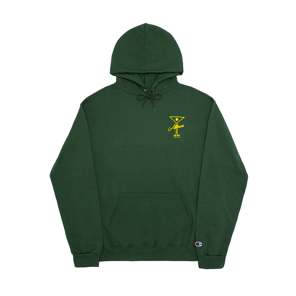 Alltimers League Player Hoodie Dark Green.jpg