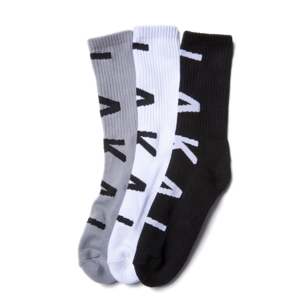 Lakai Big Logo 3 Pack Crew Sock Multi.jpg