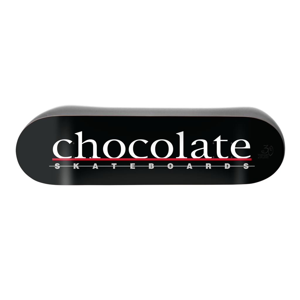 Chocolate Skateboard Deck The Bar Logo Vincent Alvarez.png