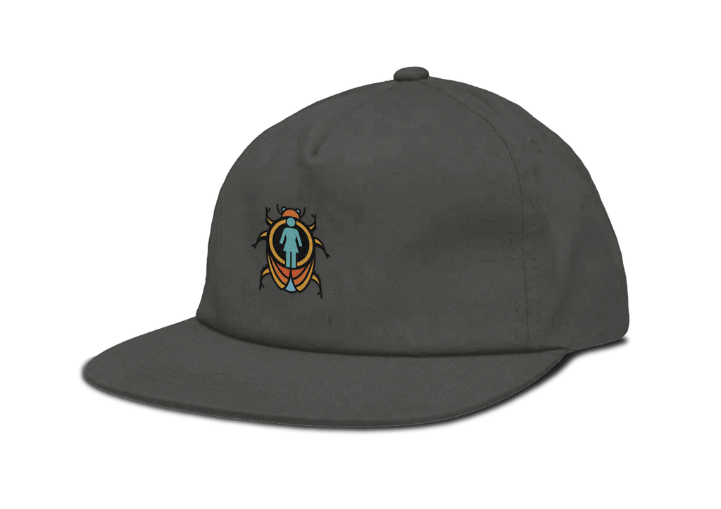 Girl Beetle Boss 5-Panel Cap Graphite W47D3.png