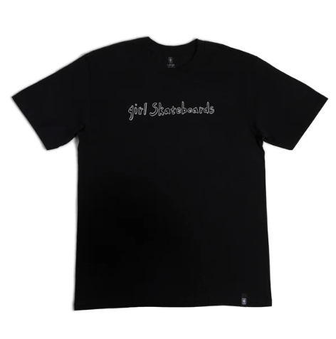 Girl Hand Script Tee Black.png