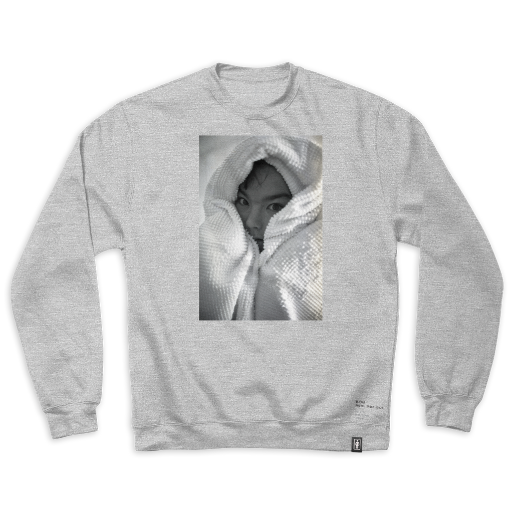 Girl Shot by Spike Bjork Crew Heather Grey_W47D4G.png