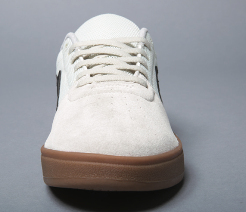 Lakai Brighton White Gum Suede Skate Shoes lifestyle 1.png