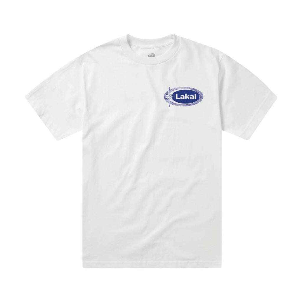 Lakai Research Division Tee White FA24.jpg