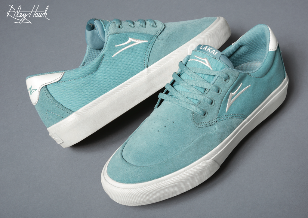 Lakai Riley 3 Fog Suede Skate Shoes detail 1.png