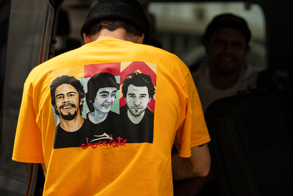 Lakai x Chocolate Portrait Tee Gold 3.jpg