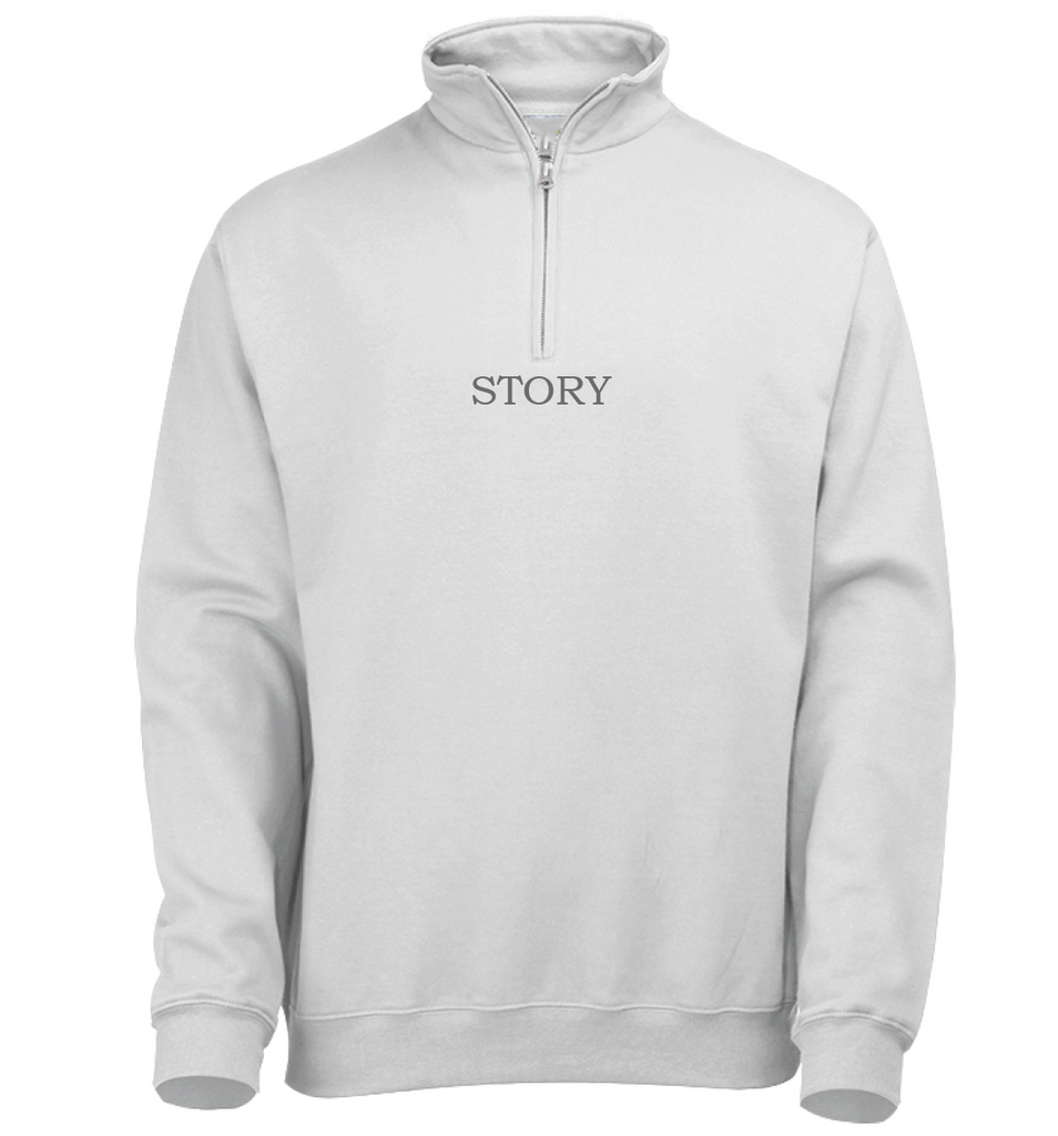 Story Collective 1/4 Zip Embroidered White.png