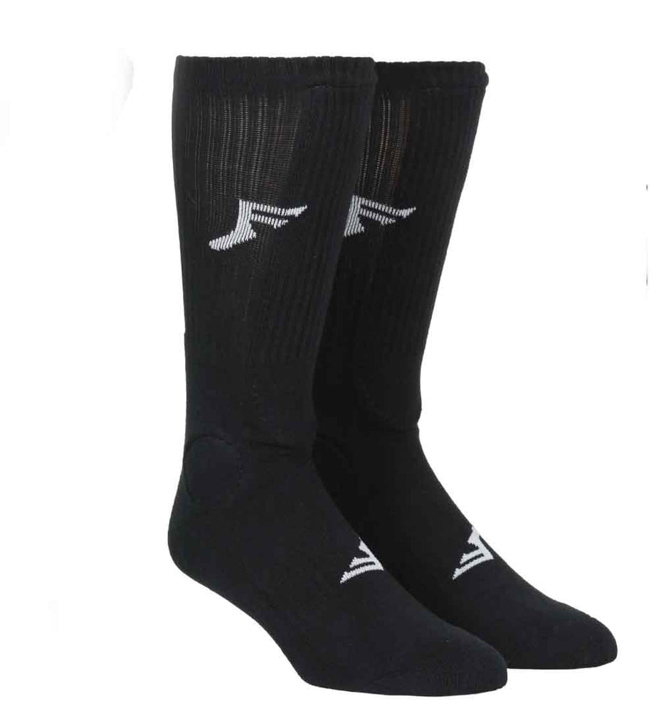 Footprint Knee High Painkiller Padded Shin Socks.jpg