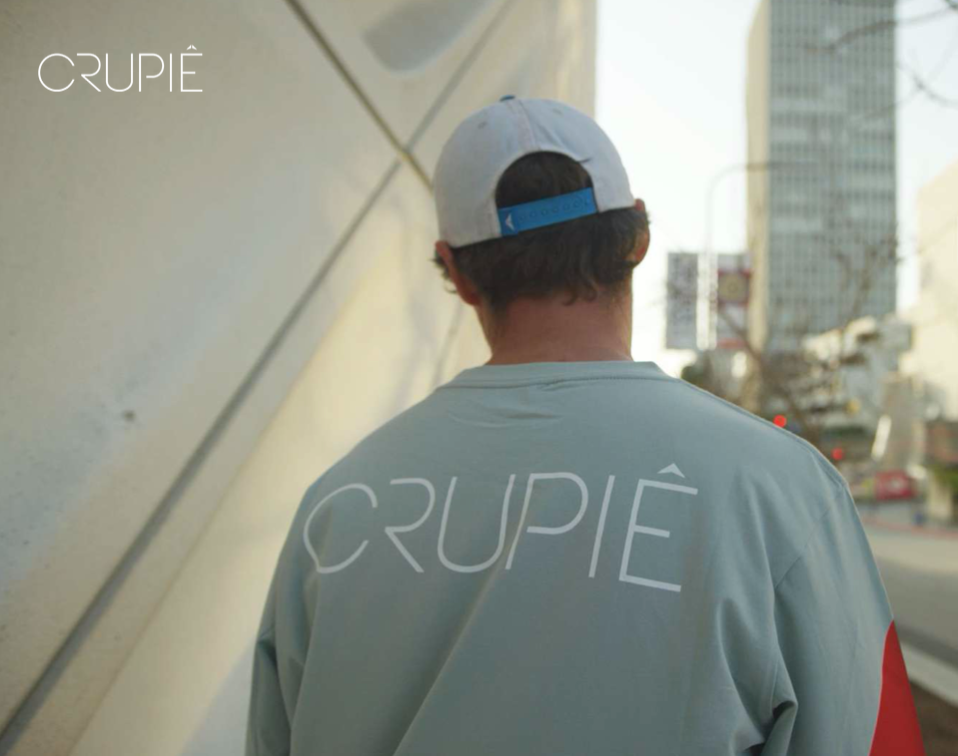 Crupie Delta Dots Logo L/S Tee Grey back.png