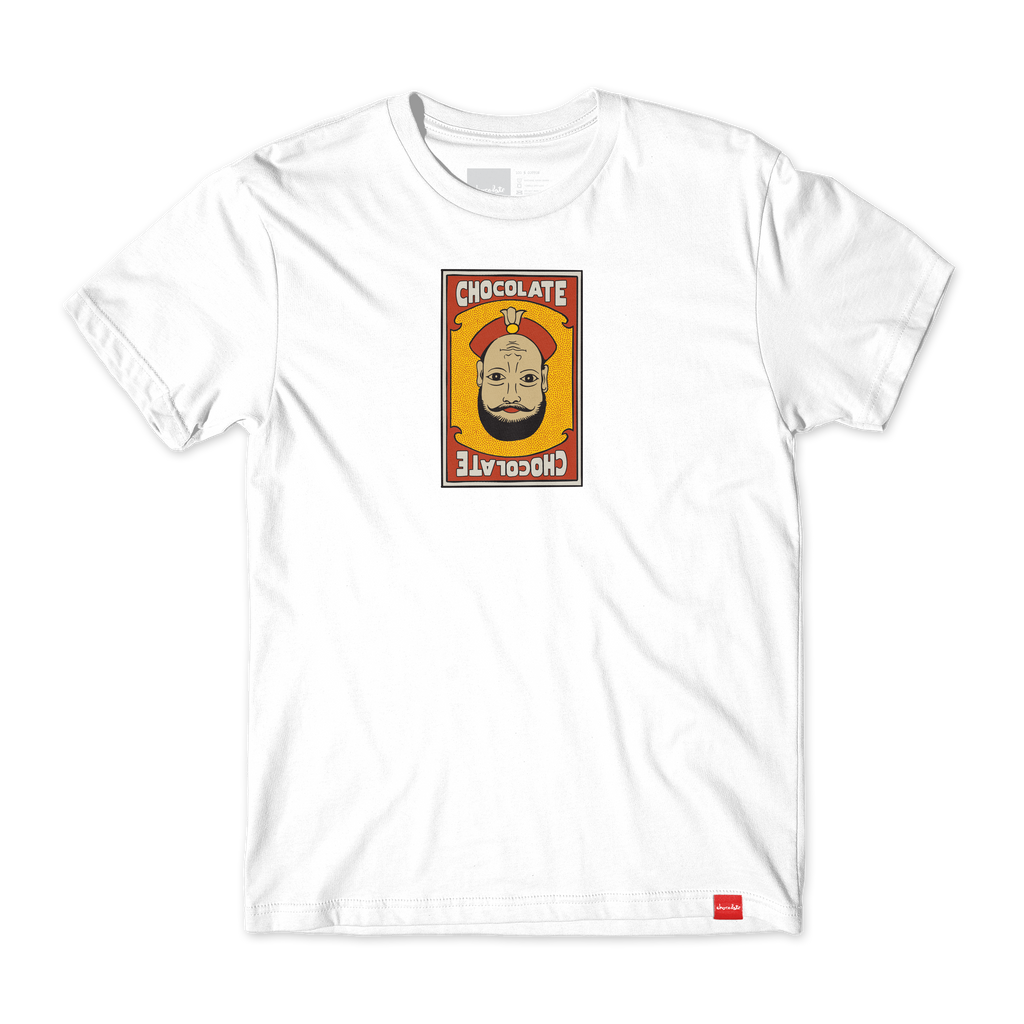 Chocolate Magic Head Hairy Tee White W44.png