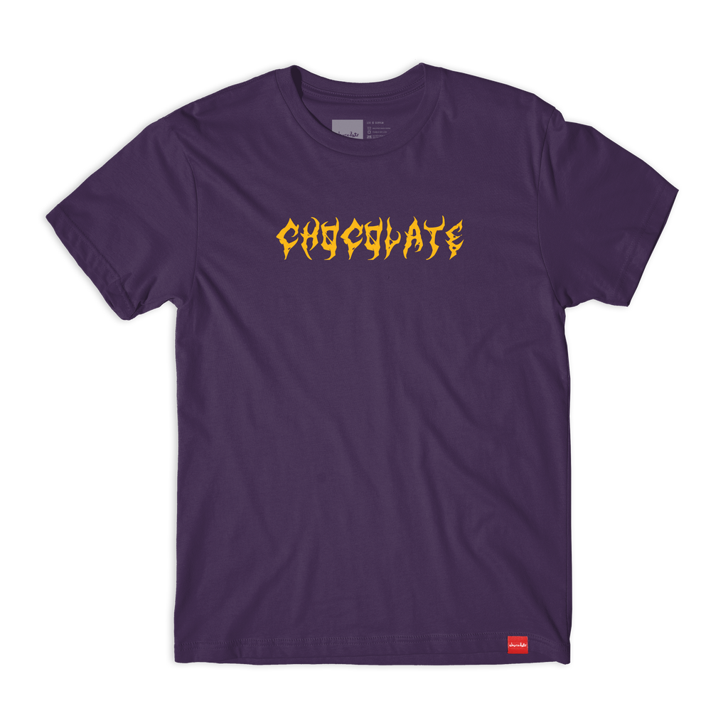 Chocolate Metal Tee Purple W45.png