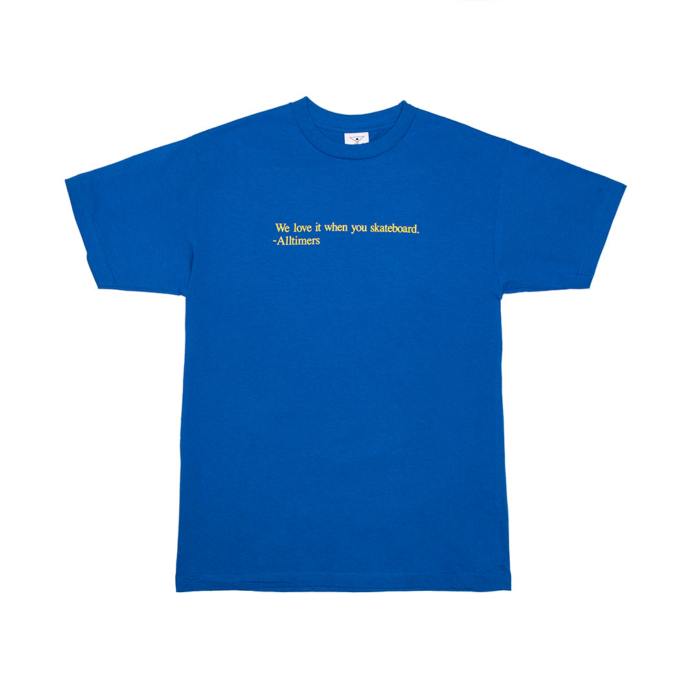 Alltimers Love It Tee Royal Blue.jpg