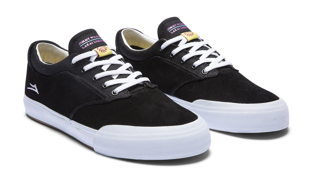 Lakai Wilkins VLK Skate Shoes - Black_ANGLE