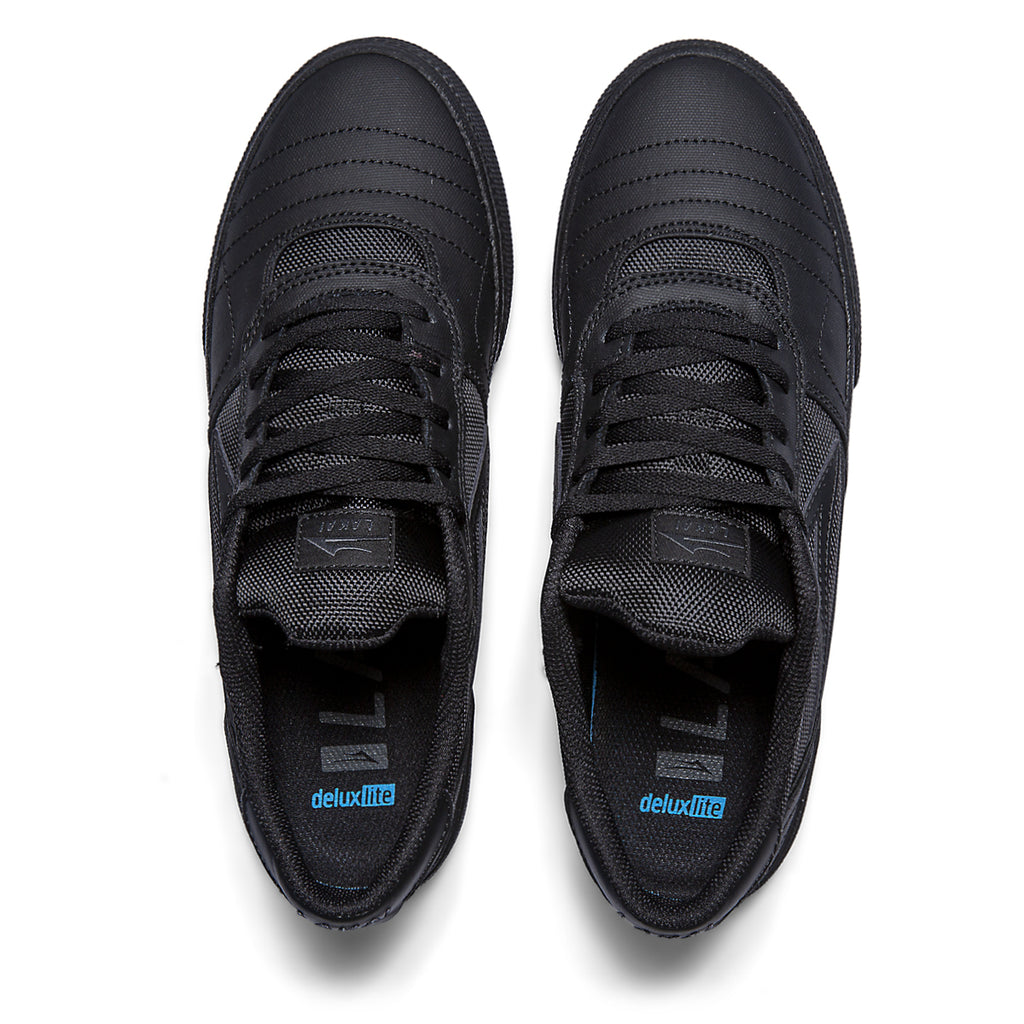 Lakai Cambridge Canvas Skate Shoes - Black_TOP.jpg