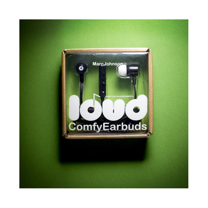 Loud Fat and Flat Earbuds Marc Johnson Black.jpg