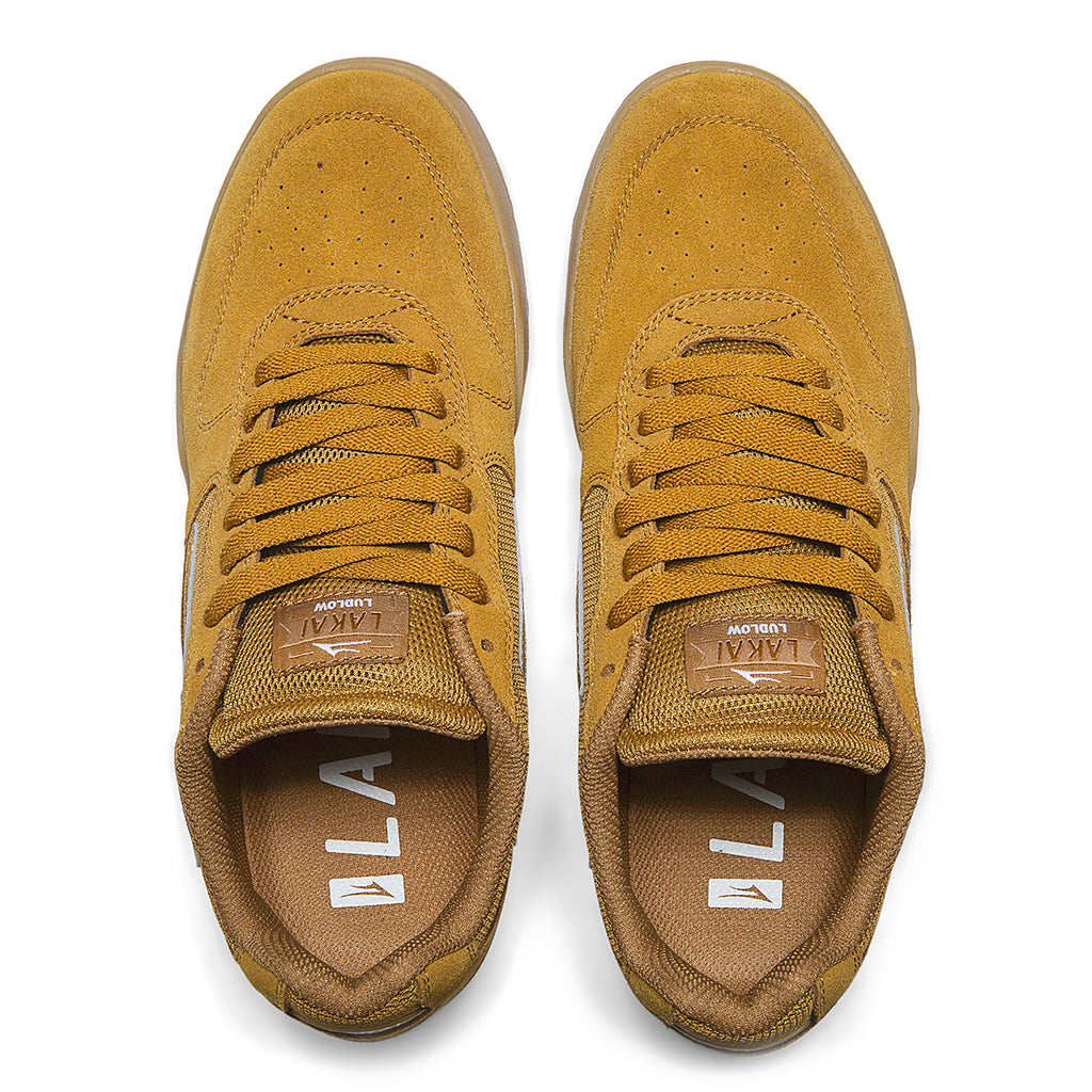 Lakai Ludlow Skate Shoes - Walnut/Gum Suede_3.jpg