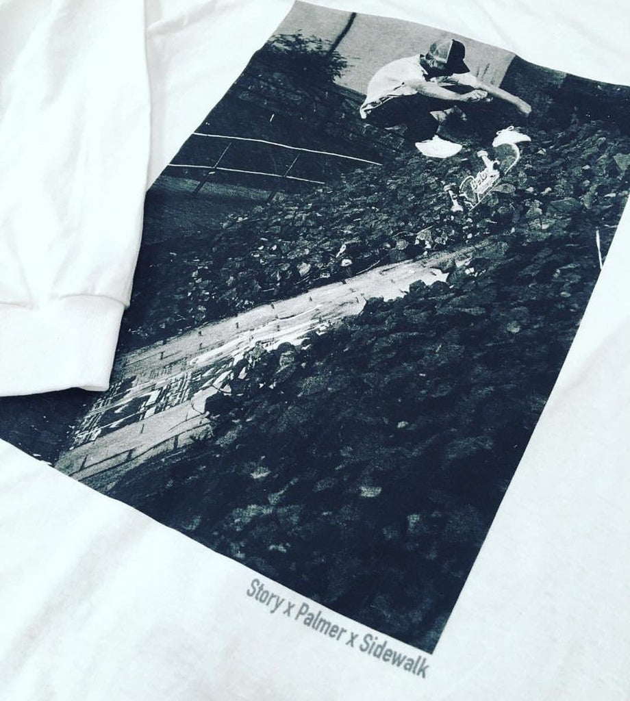 Story Palmer Sidewalk Mag Long Sleeve Tee White.jpg