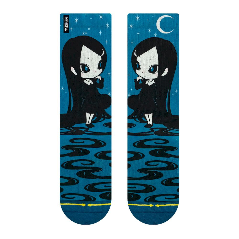 Merge4 Ryo Taniguchi Girl of the Dark Night Classic Crew Socks.jpeg