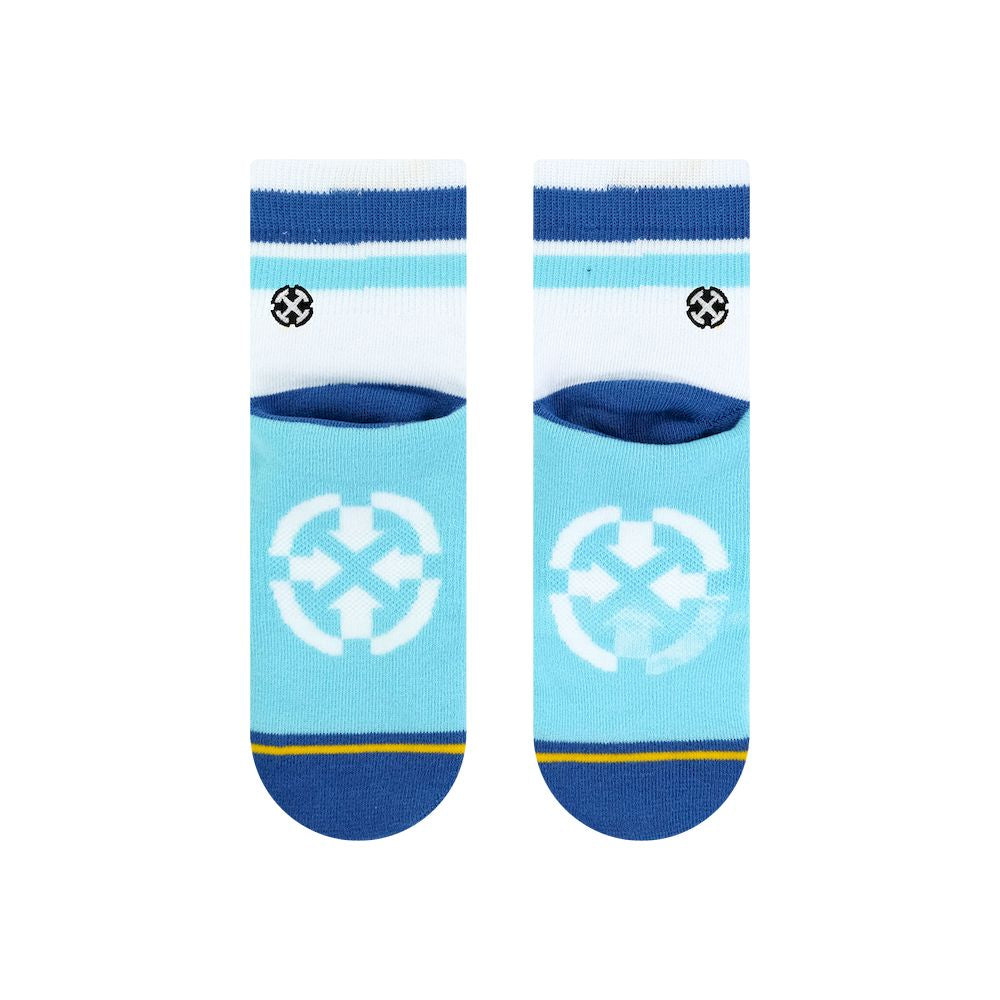 Merge4 Repreve and Organic Cotton White/Blue Quarter Crew Socks2.jpeg