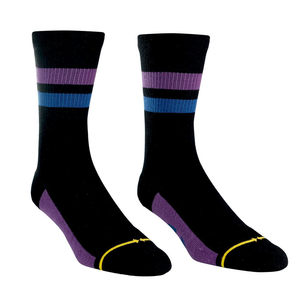 Merge4 Repreve Subtle Grape Black Classic Crew Socks3.jpeg