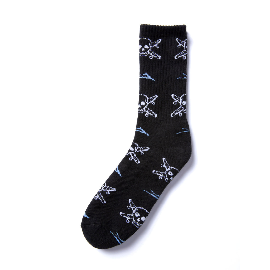 STREET PIRATE CREW SOCK_BLACK _LA123109_BLACK_02.jpg