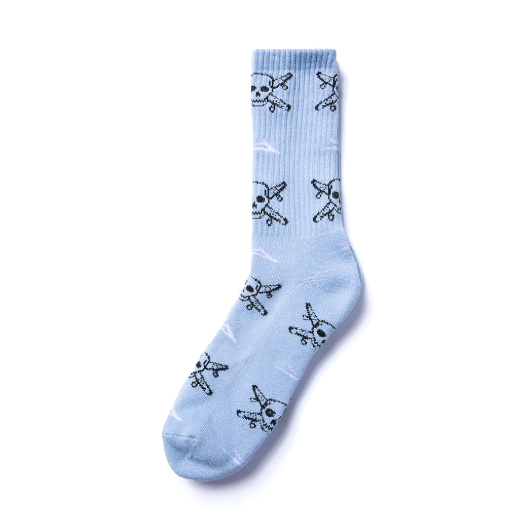 STREET PIRATE CREW SOCK_LIGHT BLUE_LA123109_LTBL_LE CREW SOCK_GRASS_LA123102_GRASS_02.jpg