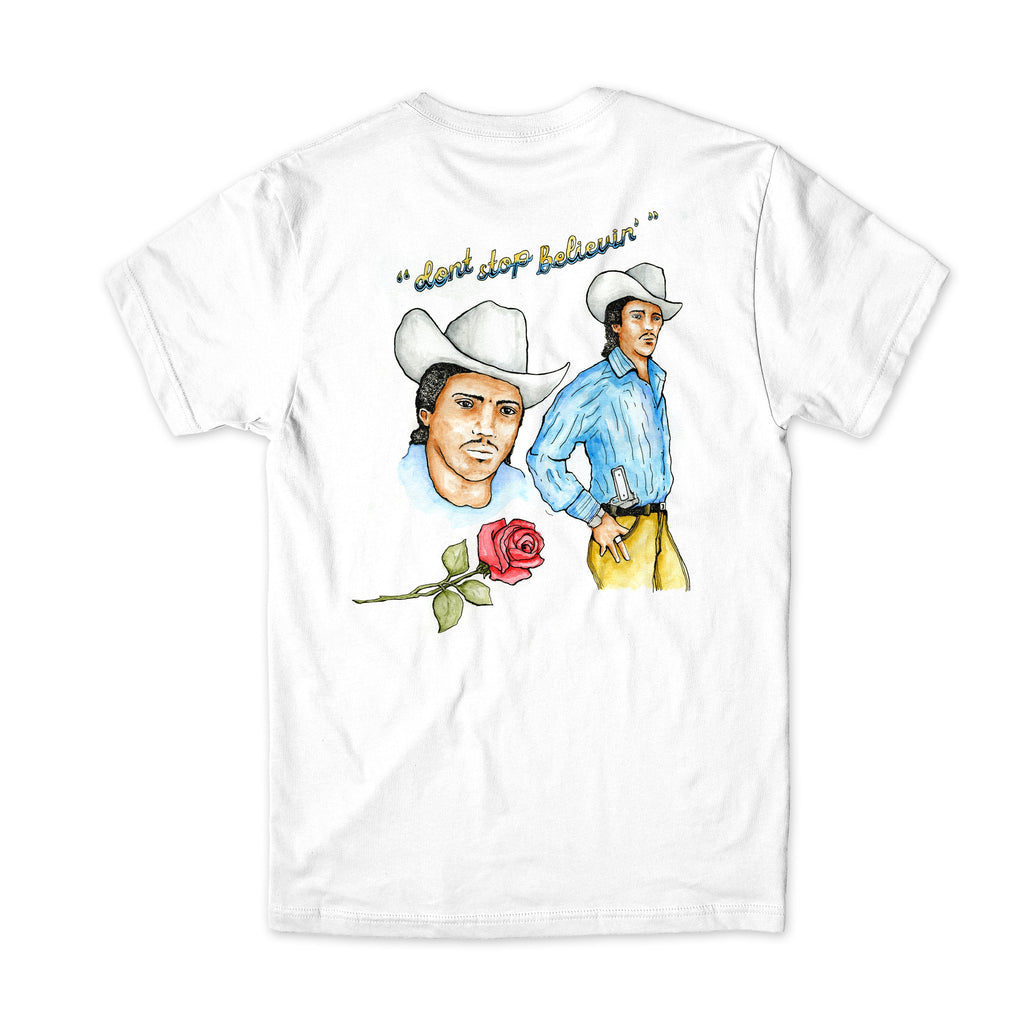 Chocolate Believin' Tee White back.jpg