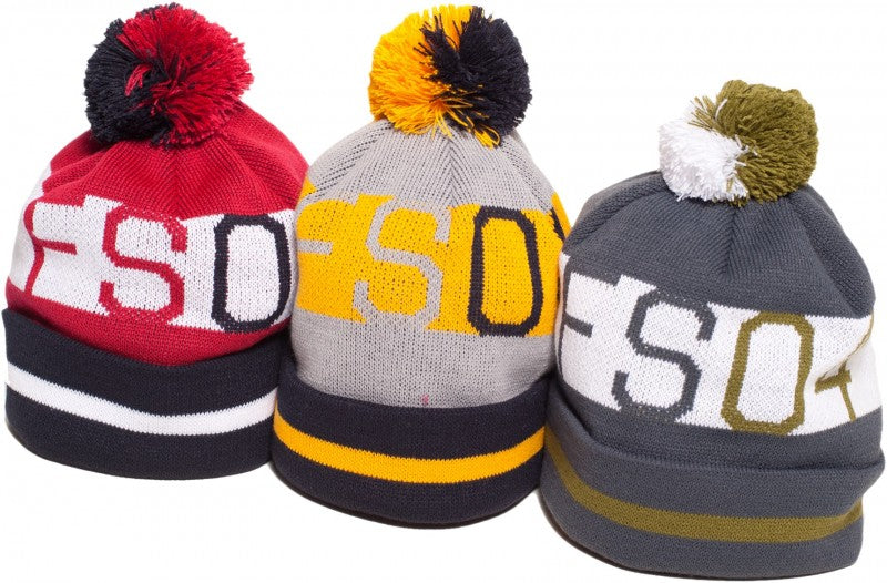 Fourstar Octin Pom Pom Beanie Grey2.jpg